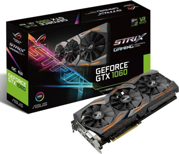 ASUS GeForce GTX 1060 Strix OC 6GB GDDR5 - 316843 - zdjęcie